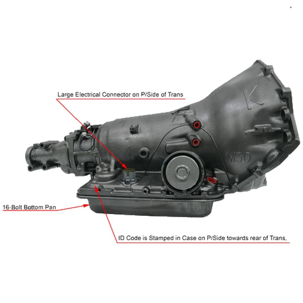 1992 Chevrolet Corvette Automatic Transmission t-r-m_71596-2