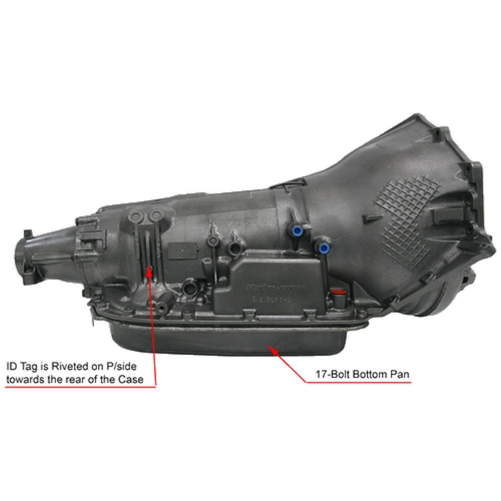 1991 GMC FORWARD CONTROL Automatic Transmission t-r-m_77136-1