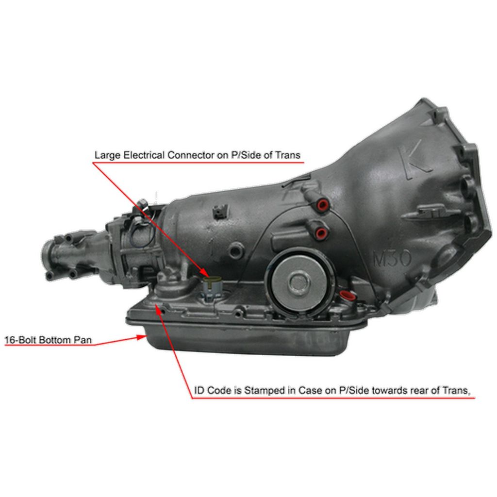 1993 Cadillac FLEETWOOD Automatic Transmission t-r-m_73548-2